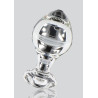 Glass Worxx  TOYJOY Plug en verre Brilliant Star 8 x 4.5cm